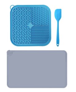 3pcs-Dog Cat Feeding Mat and Lick Pad