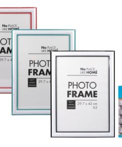 3x Picture Frame Certificate A3 29x42cm - Hanging Hooks Included