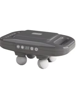 4 Head USB Rechargeable Fascia Gun Massager - Grey