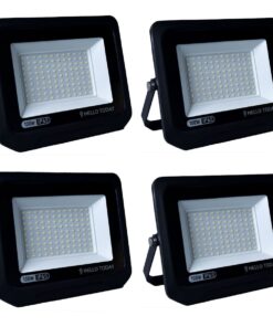 4 Pack 100W LED Flood Light Outdoor IP65 Waterproof
