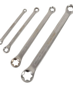 4 PCE E TYPE STAR WRENCH SET (E6-8-10-12-14-18-20-24)