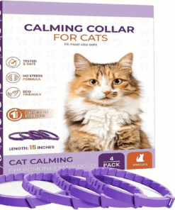 4 Piece Silicone Cat Calming Collars