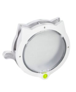 4 Ways Lock Small Cat Dog Flap Pet Door Puppy Door for Interior Exterior - White