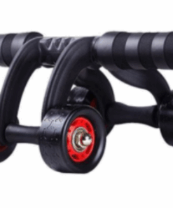 4-Wheel Ab Roller and Push Up Stand