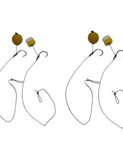 4 x Specimen Carp Boilie And Fake Maize Hair rig