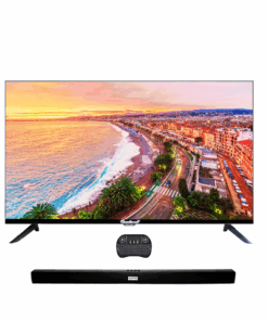 40" Smart Android HD TV with Soundbar & Keyboard Bundle