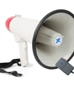 40W Battery Powered Megaphone with Record and Siren