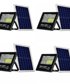 40W LED Solar Flood Light - Pack of 4