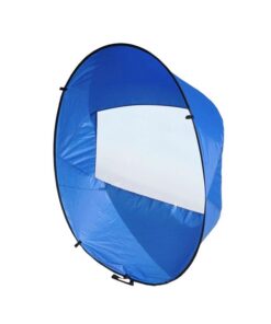 42 Inch Foldable Kayak Wind Sail Downwind Kayak Boat Sail - Blue