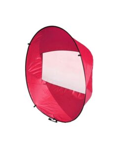 42 Inch Foldable Kayak Wind Sail Downwind Kayak Boat Sail - Red