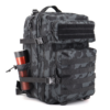 45 Litre Capacity Waterproof Custom Molle Tactical Backpack - CP Black