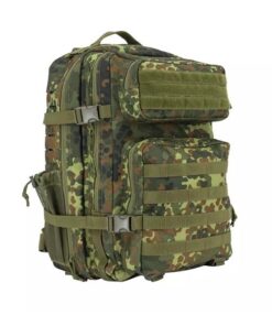 45 Litre Capacity Waterproof Custom Molle Tactical Backpack - Green Camo