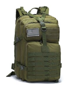 45L Hiking Backpack Military Tactical Backpack - Green