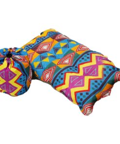 46x29cm Inflatable Hyacinth Camping Pillow / Headrest - Set of 2 FX-8870-A