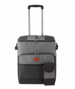 48 Can Soft Cooler with Wheels, Handle & Removable Leakproof Liner