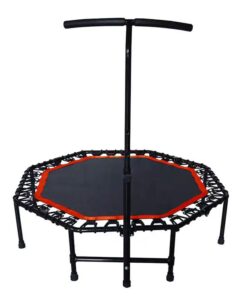 48 Inch Exercise Home Use Fitness Trampoline With Adjustable Handle