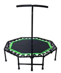 48 Inch Gym Equipment Fitness Exercise Trampoline - Black-Green