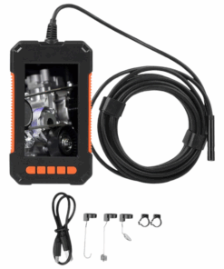 4K HD 4.3" LCD Endoscope Borescope Inspection Camera 1080P 8 LED - 5M