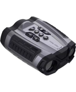 4K Ultra HD Night Vision Binoculars With Dual Camera & IR Levels - Silver