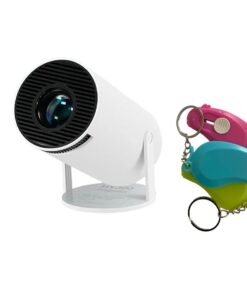 4k Ultra Hd Projector with Remote and Key Holder