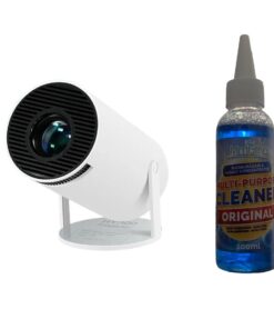 4k Ultra Hd Projector with Remote & Multipurpose Cleaner