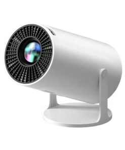 4K Ultra HD Wi-Fi Projector With 180 Degree Rotatable Projection - White