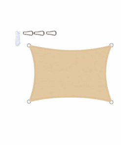 4m x 3m Anti-UV Sun Shade Sail for Outdoor Garden RV-131