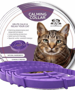 4pack 101 Pet Products Calming and Anxiety Collar for Cats With Pheromones