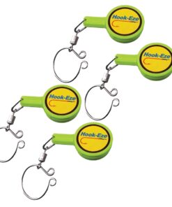 4pcs Hook-Eze - Fishing Knot Tying Tool (Green)