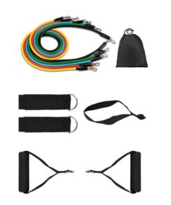 5 in 1 Power Resistance Bands Gym Fitness