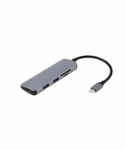 5 In 1 Type C HUB 4K Port USB 3.0 For Macbook Pro and Computers ET-C4
