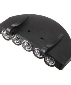 5 Led Bright Hat Cap Clip Light