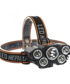 5 LED USB Rechargeable Highlight Head Lamp