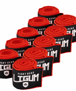 5 Pack of Boxing Wraps - Red