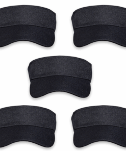 5 Pack Sun Visor - Black
