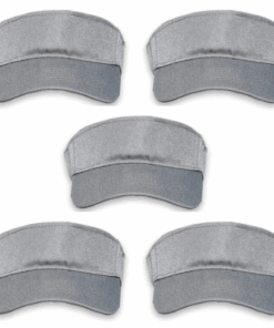 5 Pack Sun Visor - Grey