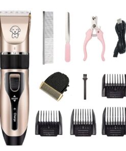 5 Piece Pet Grooming Kit with Clippers