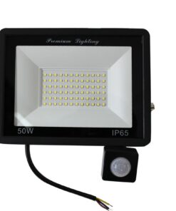 50 Watt 4000 Lumens Premium LED Floodlight - IP65 with Motion Sensor