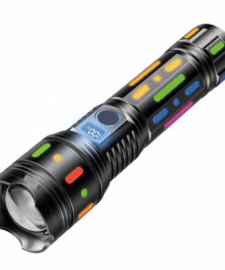 50000M Long Range Multifunctional Telescopic Zoom Flashlight