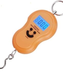 50kg Portable Electronic Scale - Orange