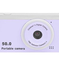 50MP Portable Video Camera Camcorder With Filters For Selfie Purple