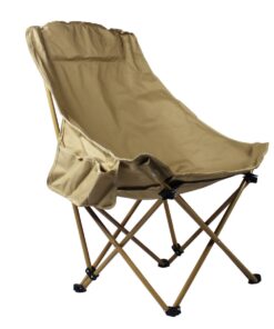 52x38x92cm High-Back Padded Headrest Half Moon Adult Camp Chair FX7170