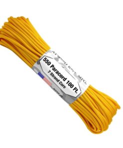 550 Paracord 100ft 7 Strand Core - Yellow