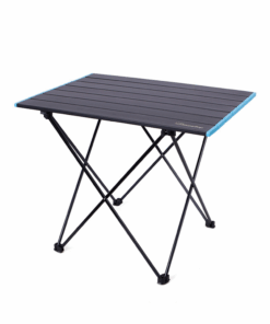 56x40.5Cm Outdoor Hiking Aluminum Storage Folding Table With Bag