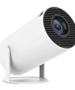 5G Dual-Band Wi-Fi Projector With HD Screen Mirroring - White