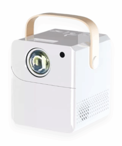 5G Dual-Band WiFi Projector With Full 1080P HD Resolution - White