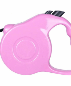 5M Retractable Dog Leash for Small/Medium Dog - Pink