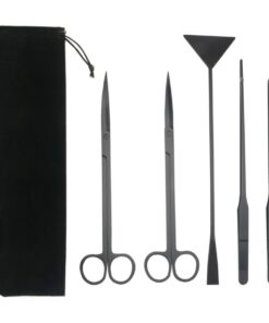 5Pcs Aquascaping Tools Kit Aquarium Plant Tool Fish Tank Plant Trimming Kit