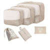 6-in-1 Packing Cubes Travel Luggage Organizers Bag For Suitcase RH2203 - Beige