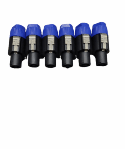 6 Pack Speakon Male Connectors